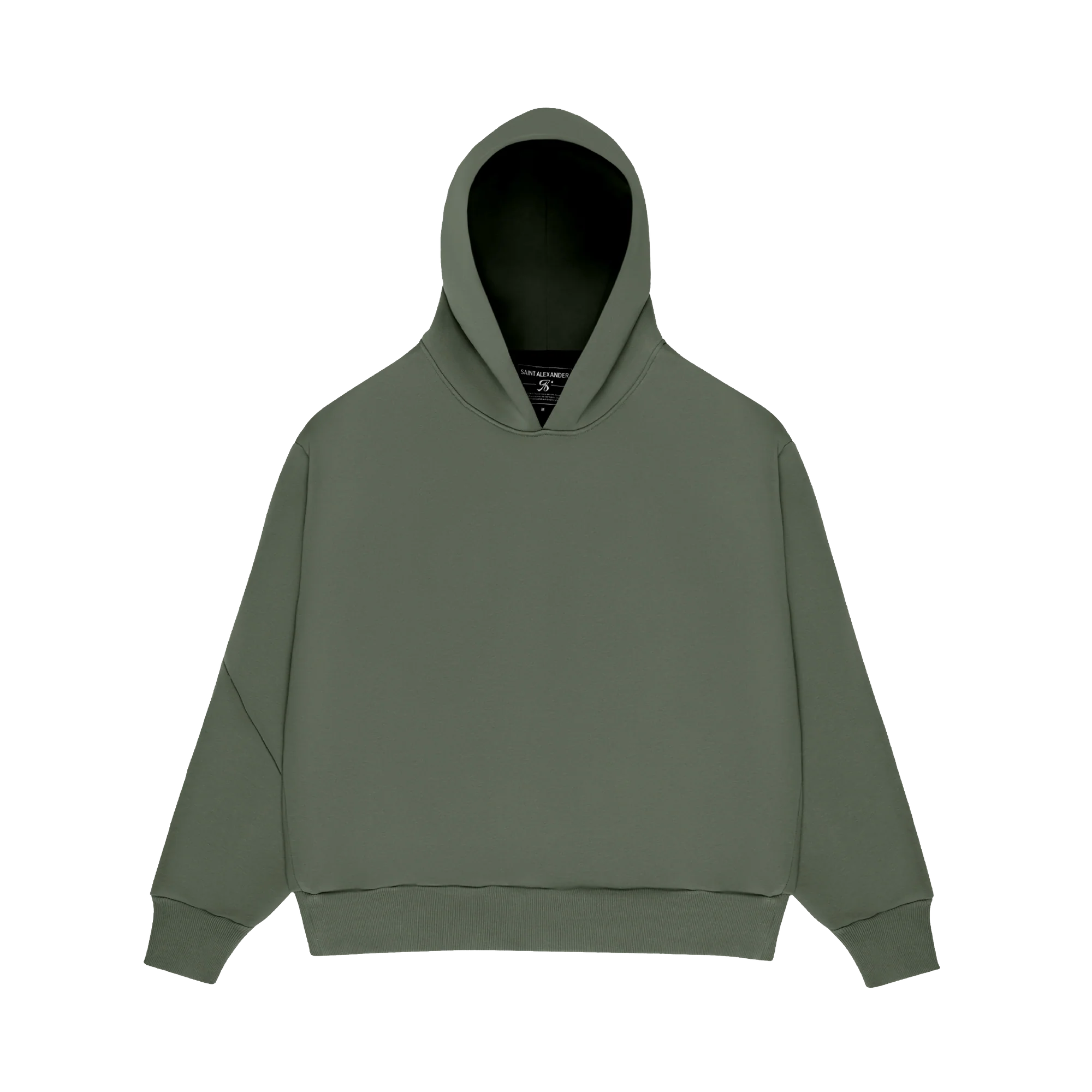 HOODIE MONOCHROME VERT PROFOND